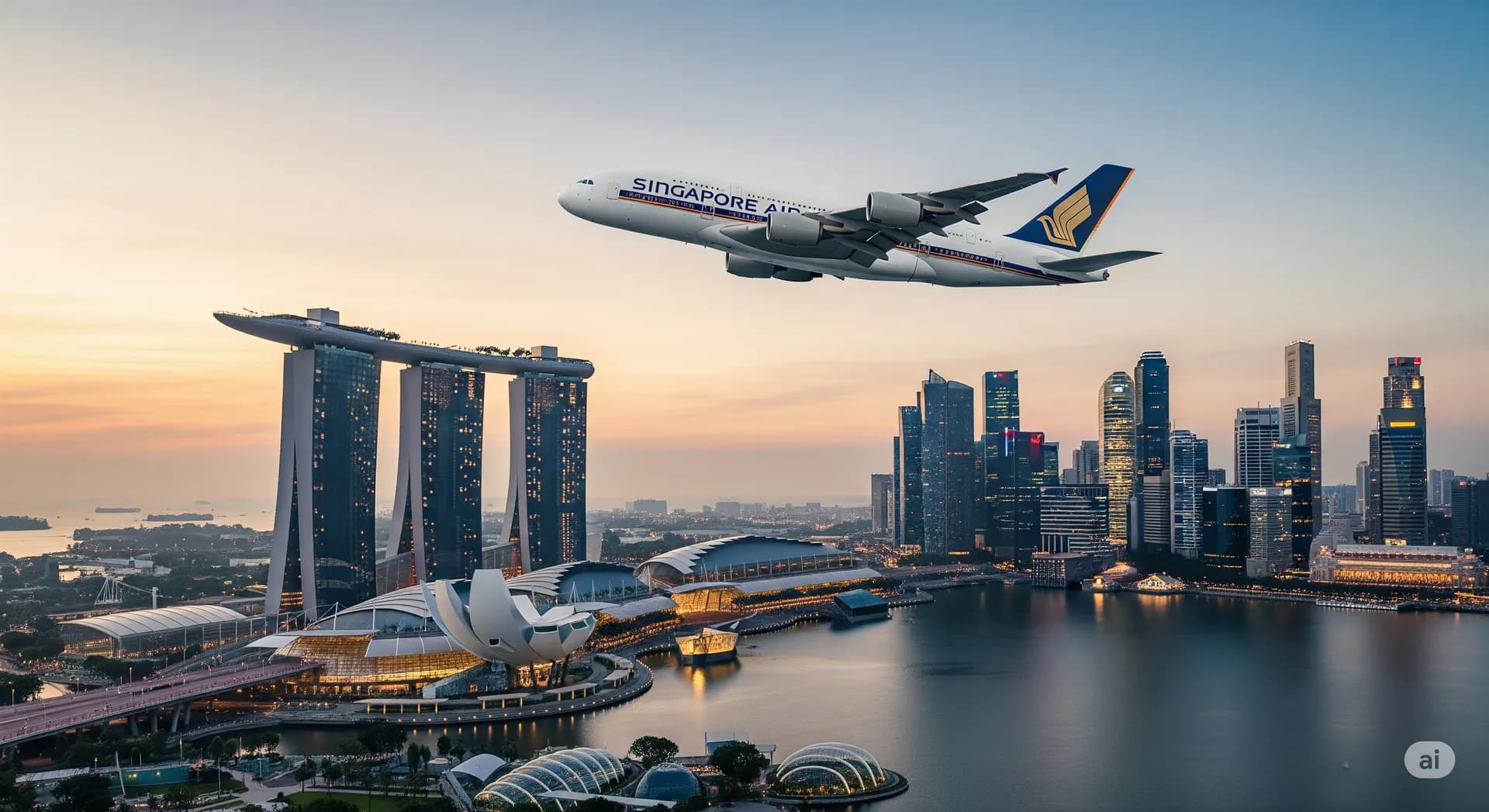 Singapore Airlines Suites cabin — Singapore Airlines First Class suite